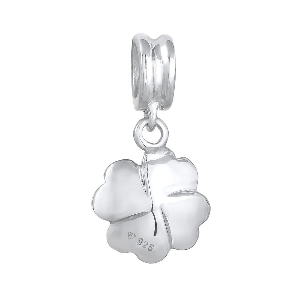 Nenalina Nenalina Amulette Charm pendentif femme trèfle à quatre feuilles en argent 925 st Pendentif