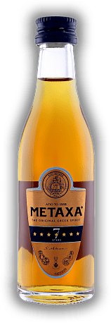 Metaxa 7 Stern 0,05 Liter Metaxa 7 Stern 0,05 Liter Premium-Qualität (Der Edle) METAXA 7* Amphora. 0,05	 Liter - Vol 40%