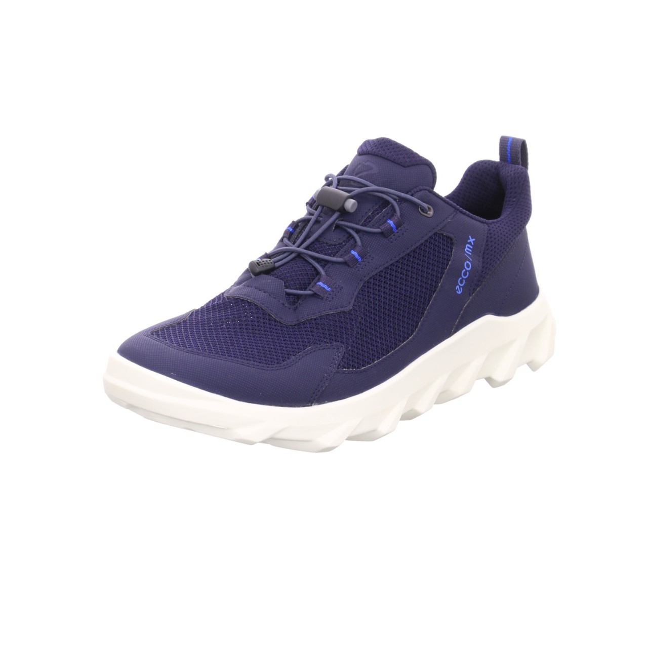 ECCO Freizeit Schnürer blau MX M Low