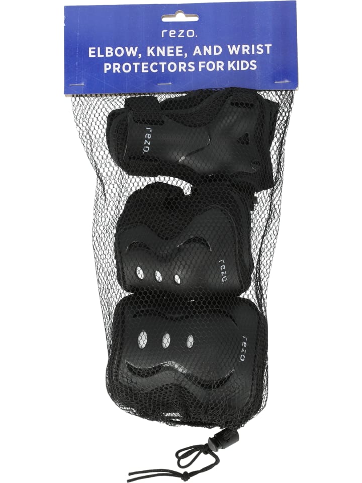 Rezo Protektoren (Set, 3-tlg.) Daewon in 1001 Black günstig kaufen