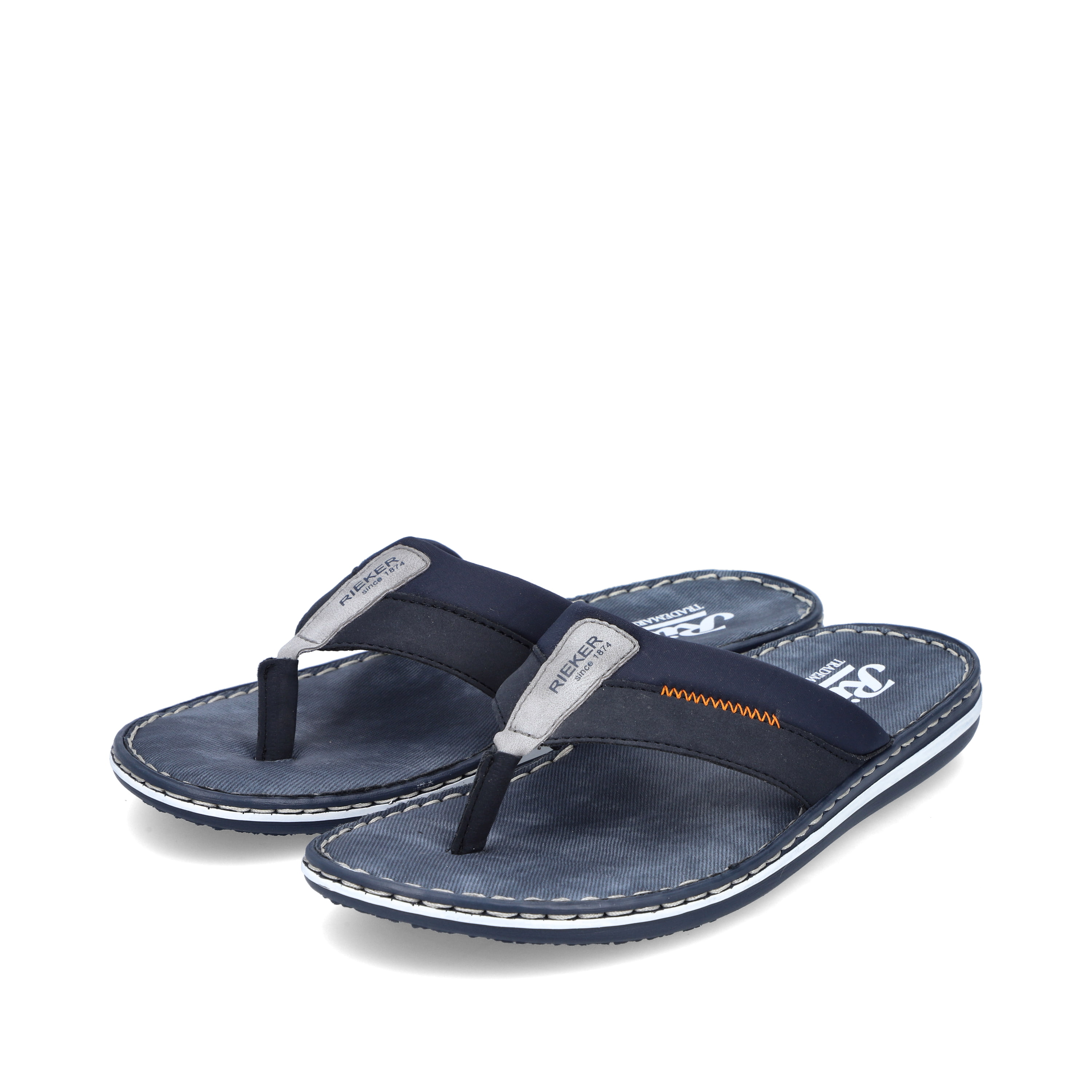 Rieker Herren Zehentrenner marineblau
