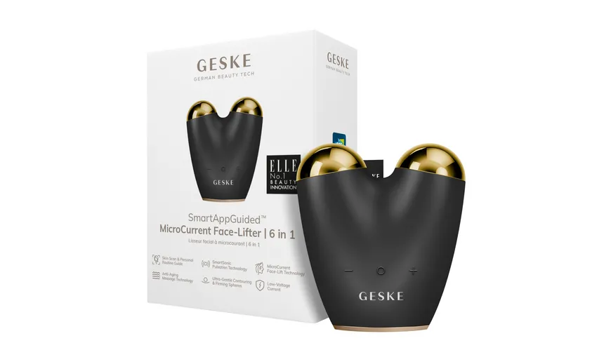 GESKE Microcurrent Facelifter 6 IN 1 gray gray