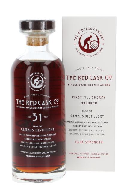 Cambus First Fill Oloroso Sherry - Red Cask Company 0,7 l·57,1 % vol