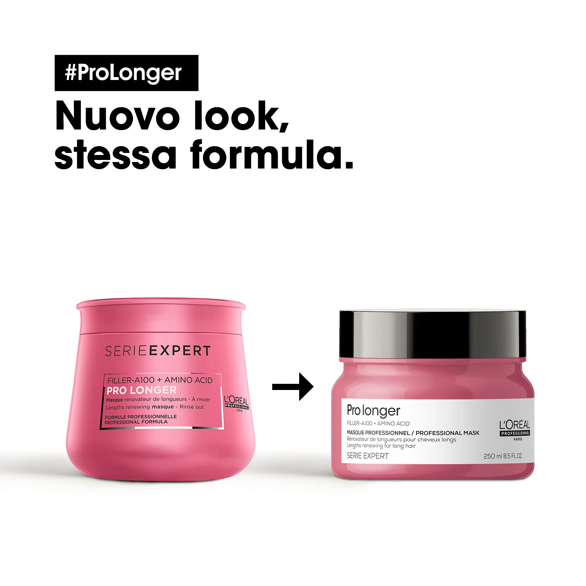 EXPERT SERIES Ny Pro Longer Mask - Styrkende hårmaske, Rekonstruktiv hårmaske