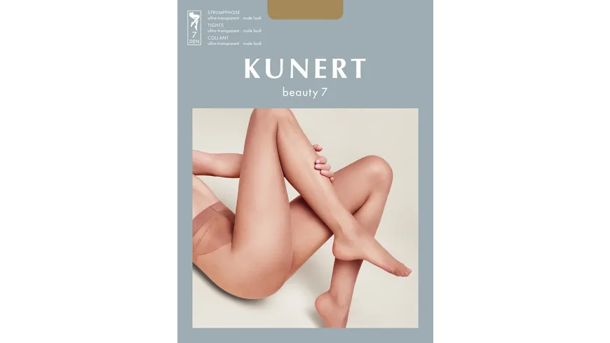 KUNERT Damen Feinstrumpfhose Beauty 7 DEN candy