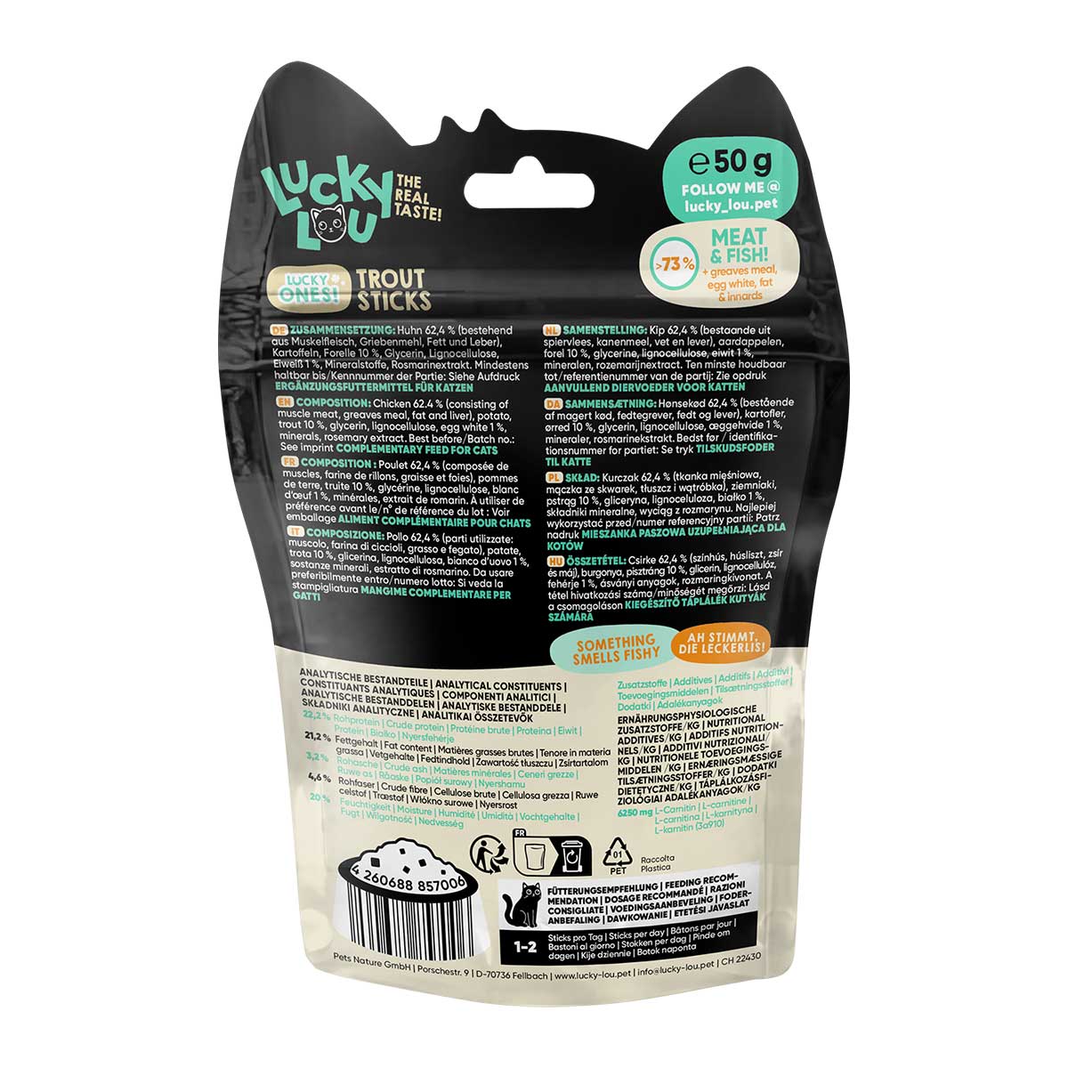 Lucky Lou Lucky Ones Sticks Huhn & Forelle kaufen