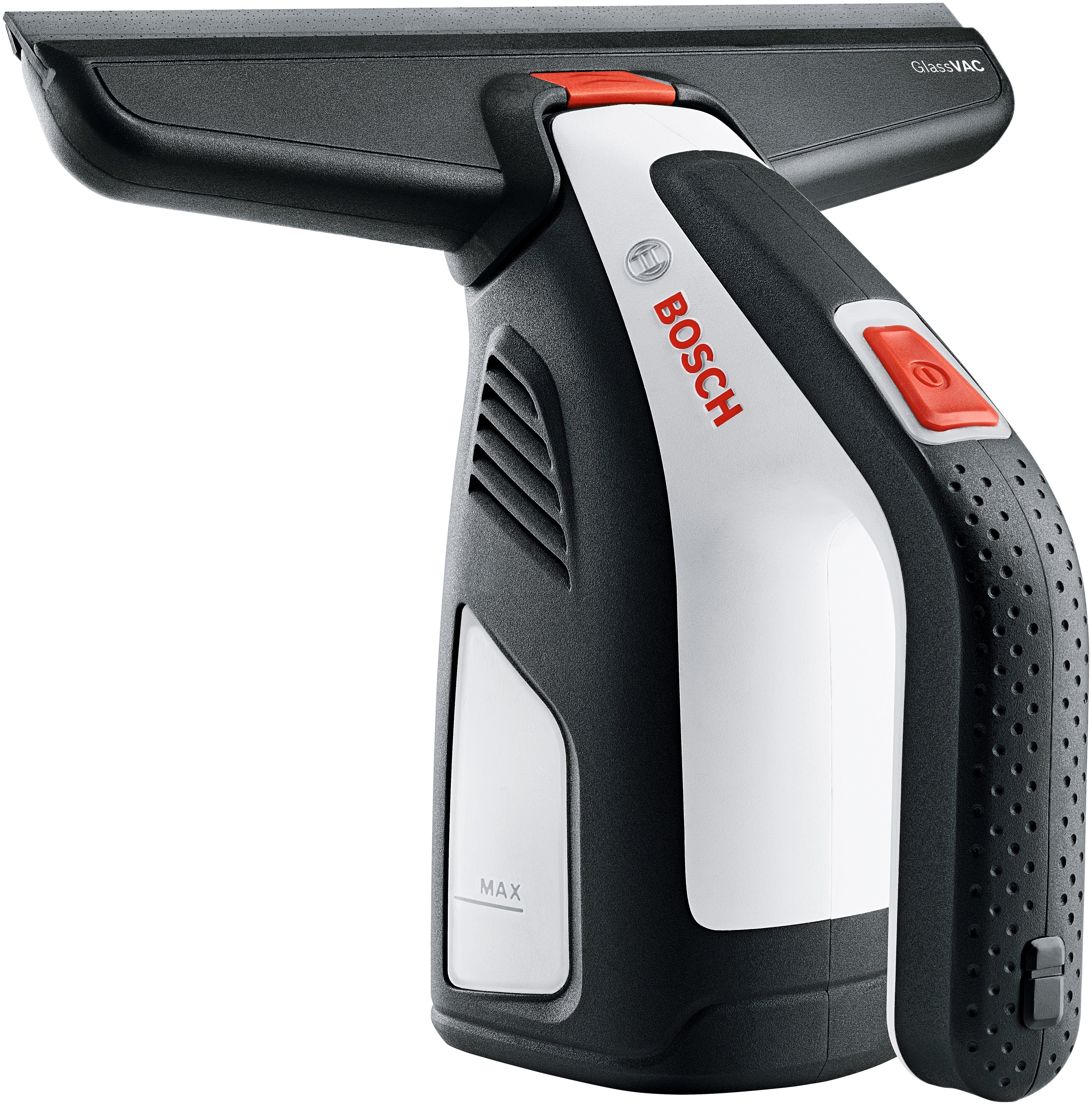 Bosch Home & Garden Akku-Fenstersauger GlassVac Solo Plus, inkl. Saugkopf, Spray-Applikationsflasche, Micro-USB-Kabel