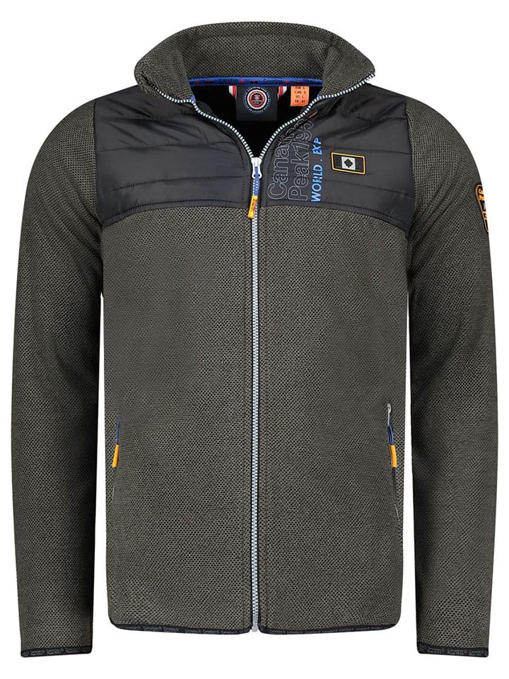 Canadian Peak Fleecejacke in Anthrazit günstig kaufen