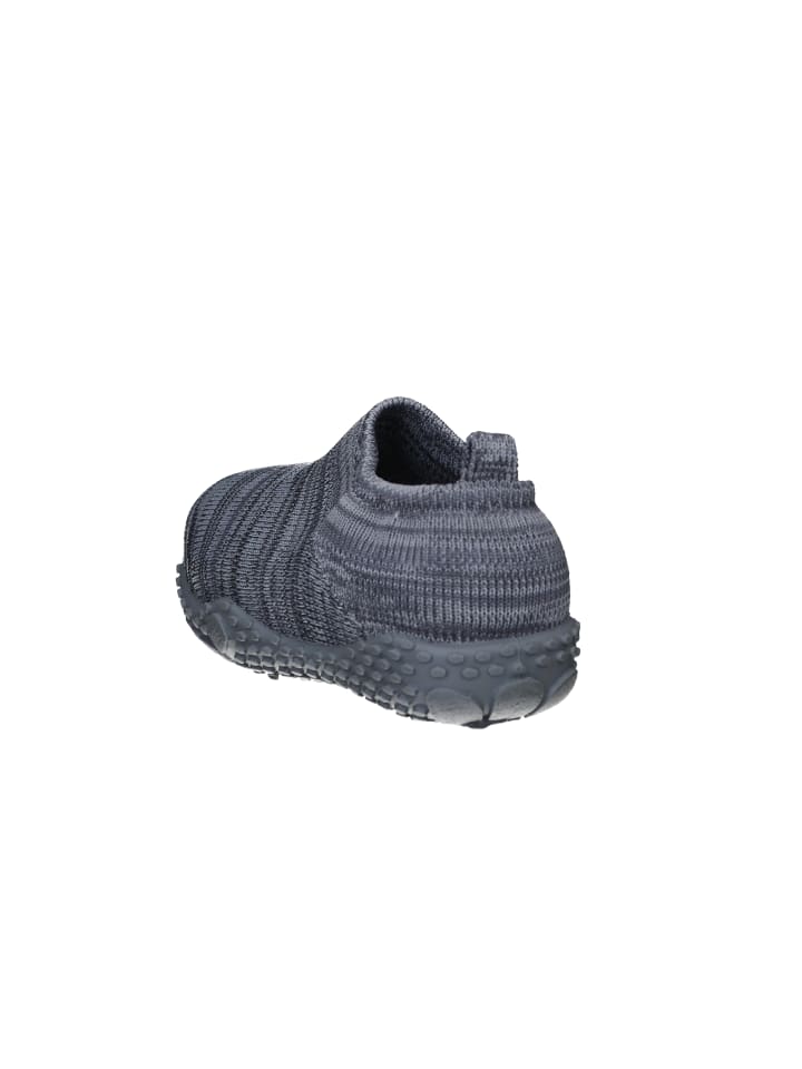 Playshoes Hausschuh Strick in Grau günstig kaufen