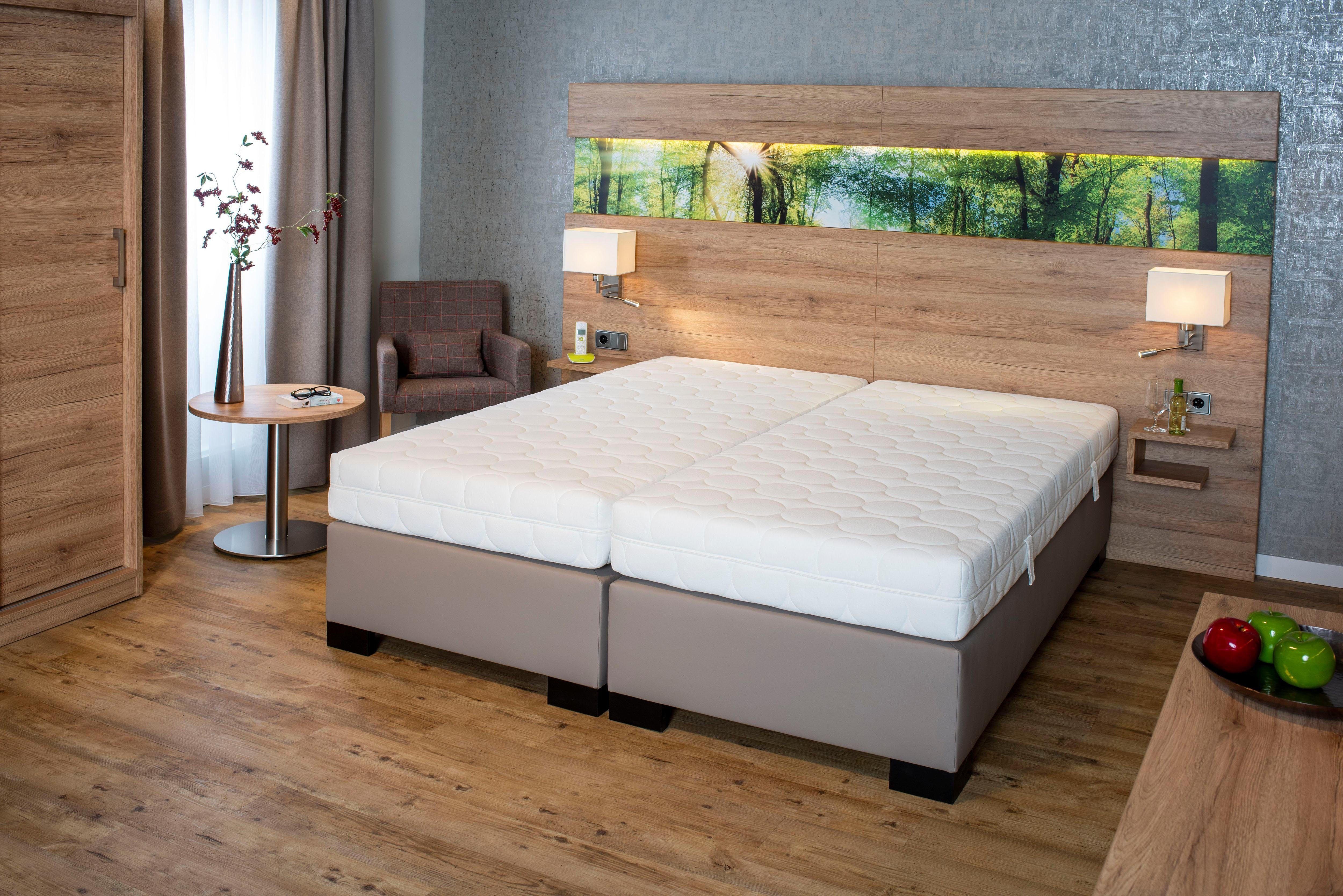 Komfortschaummatratze Royal Duo KS, Beco, 21 cm hoch, komfortable Matratze in 90x200 cm und weiteren Größen erhältlich