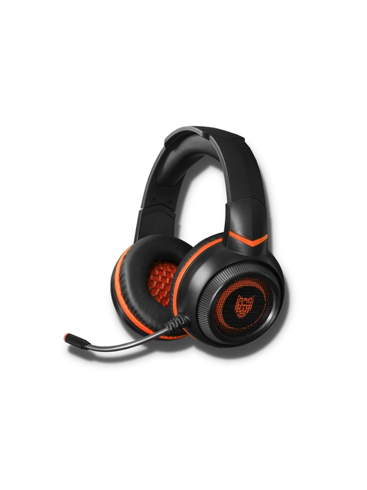 COFI 1453 Gaming Kopfhörer 2,1 m Kabel in Schwarz, verstellbarer Kopfband, mit in Schwarz günstig kaufen onesize