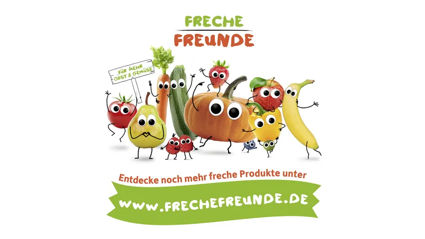 Freche Freunde Quetschie Apfel, Birne & Passionsfrucht 100 g
