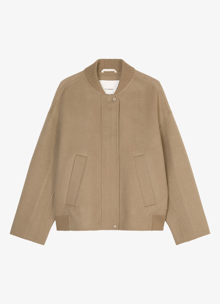 Veste Marc O'Polo en laine mélangée avec poches latérales