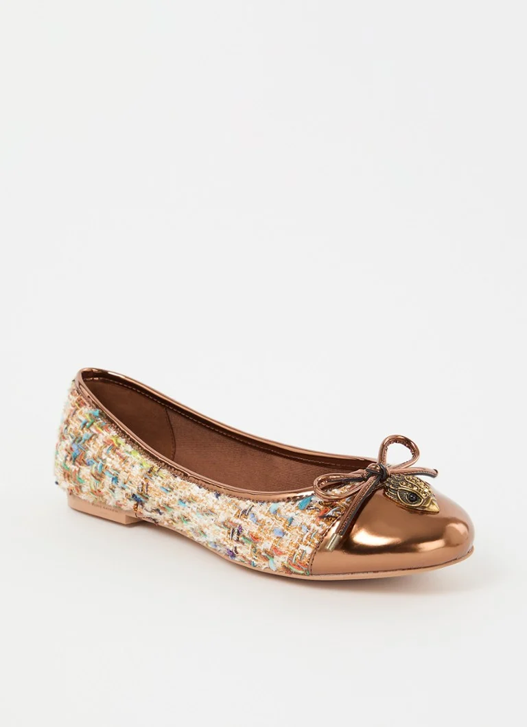 Kurt Geiger Eagle ballerina with bow detail