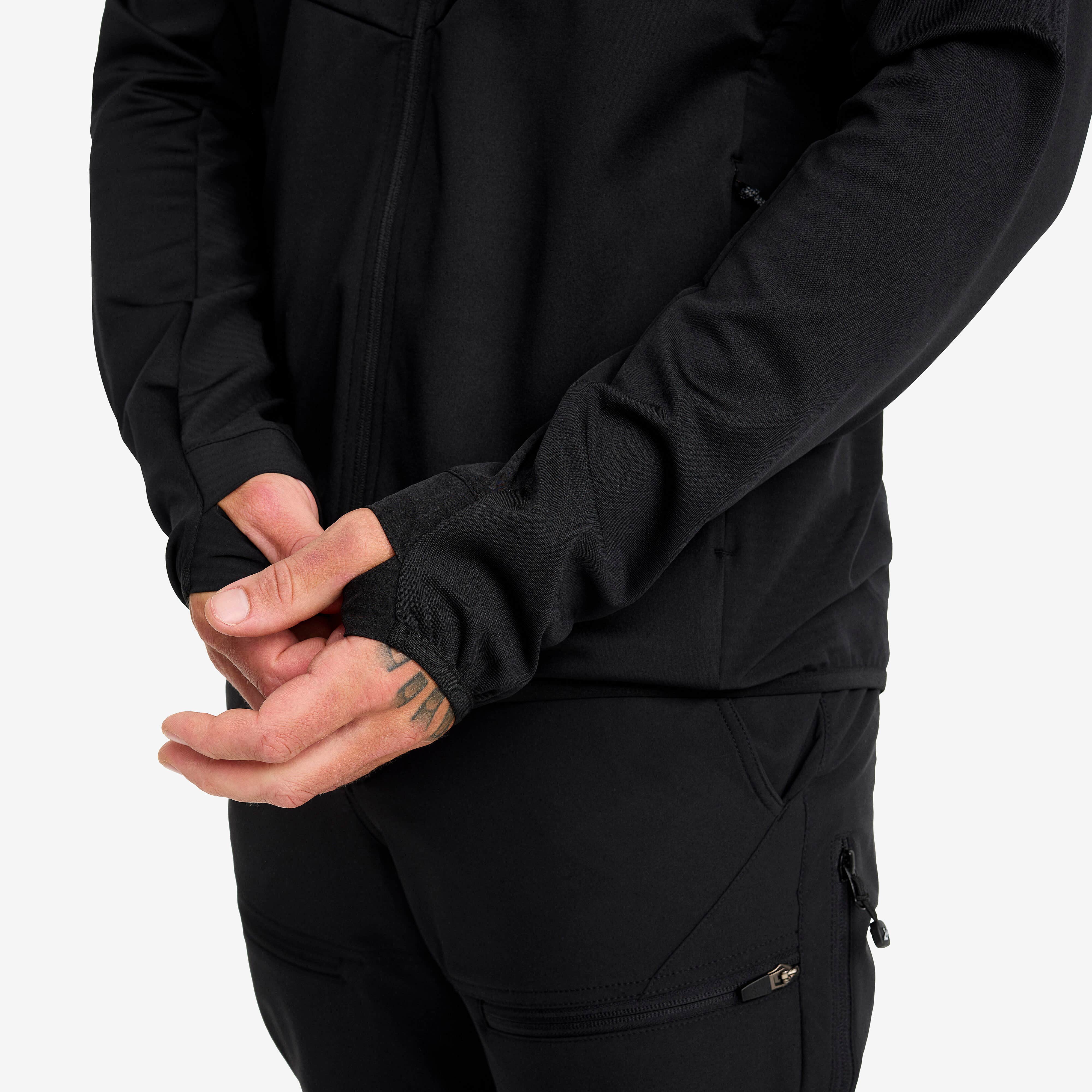 Pace Hooded Wind Jacket Homme Black
