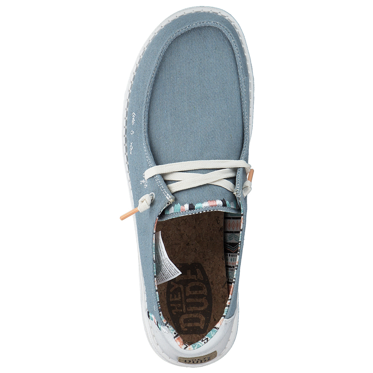 Hey Dude 40054, Schnürschuhe, Damen, light denim