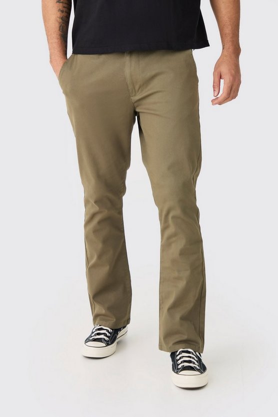 Slim-Fit Chino-Schlaghose