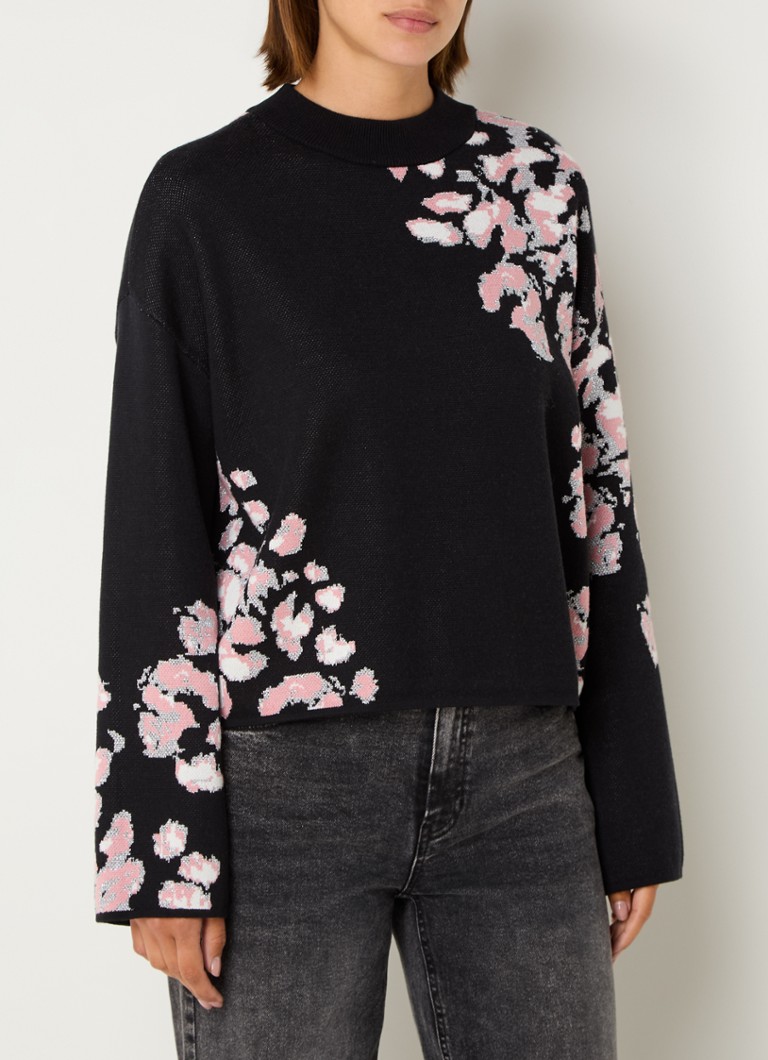 Taifun  Fijngebreide pullover met lurex