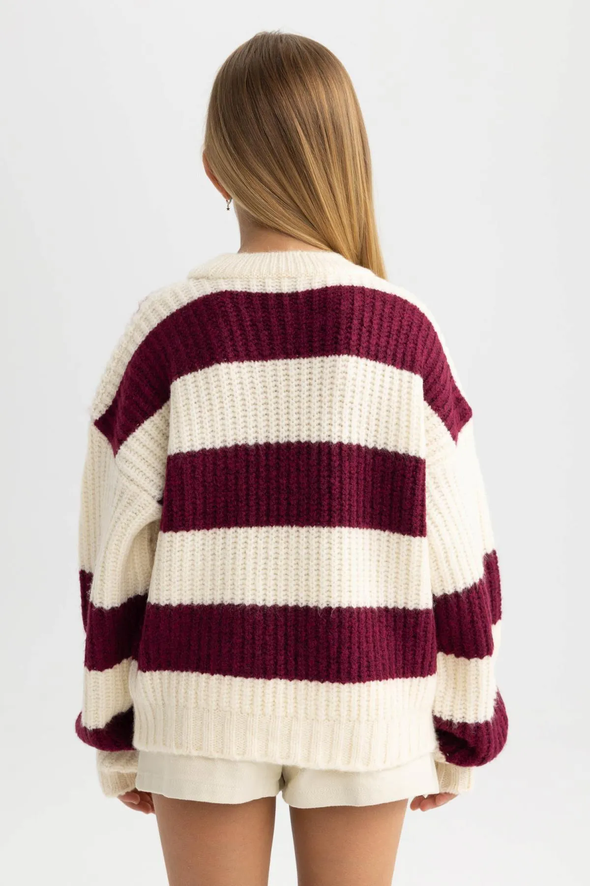 DeFacto  Pullover mit Rundhalsausschnitt für Mädchen - A6009a823wn