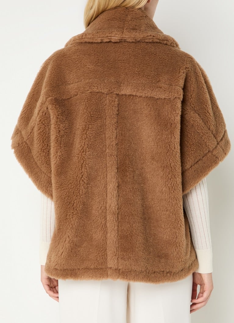 Τζάκετ MaxMara Newmanto από μείγμα μαλλιού καμήλας με πλαϊνές τσέπες