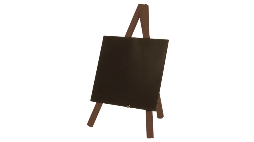 Securit Tisch-Kreidetafel Mini Staffelei schwarz inklusive Kreidemarker