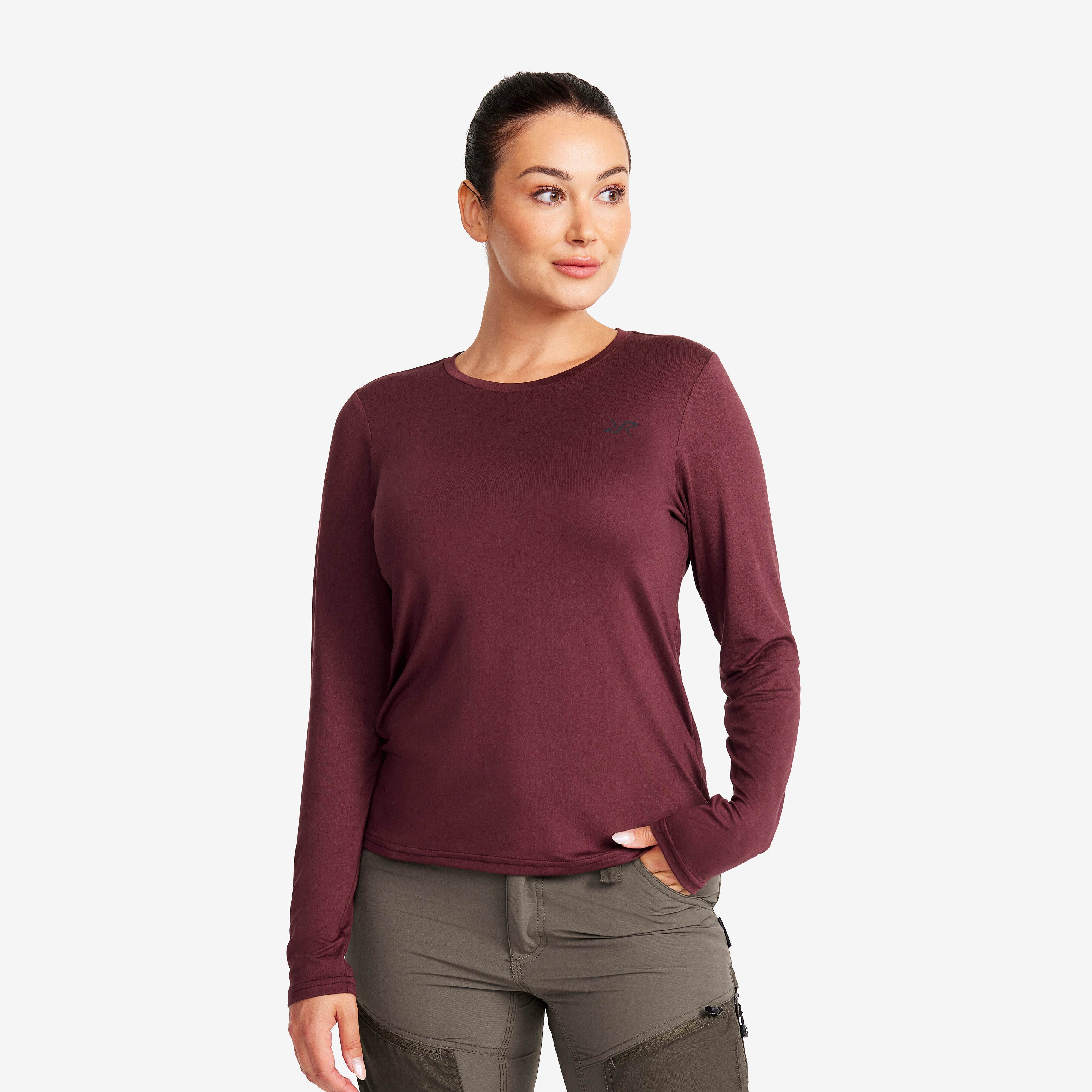 Vagabond Regular Fit Top Femme Dark Vintage Rose