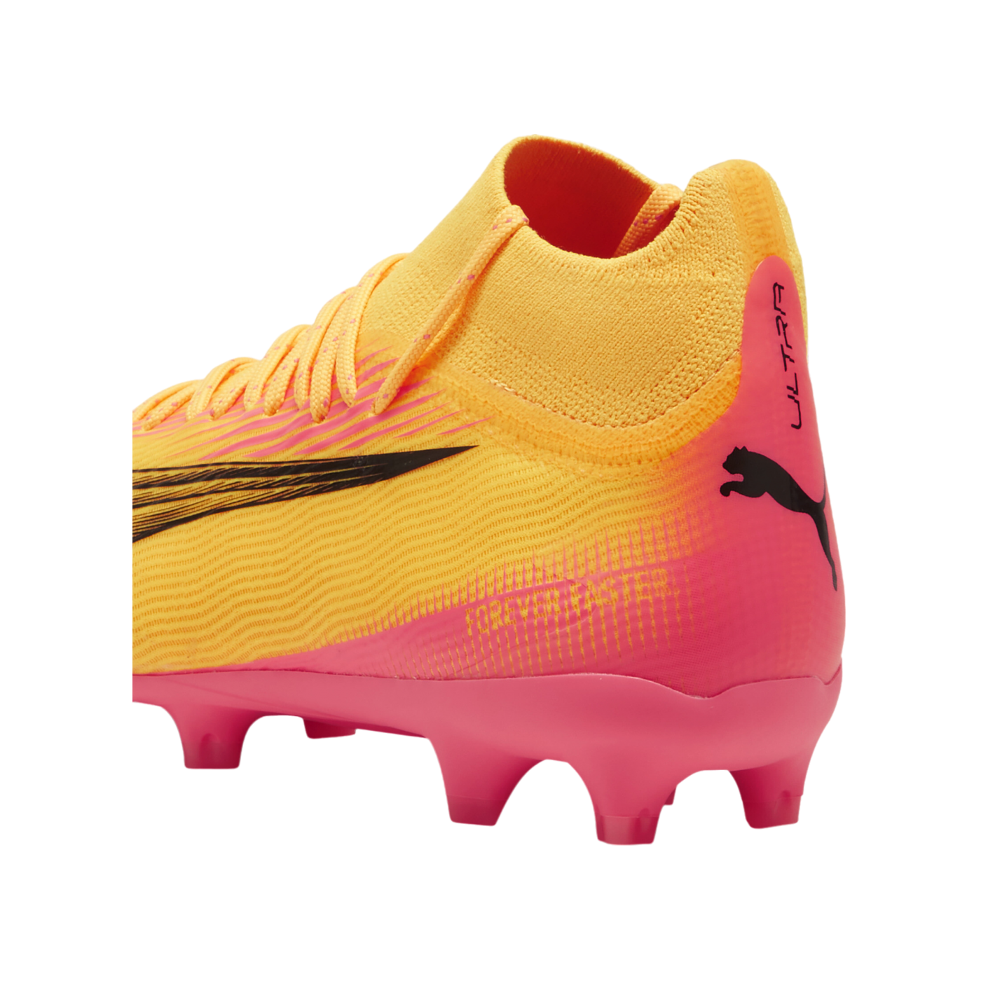 PUMA ULTRA Pro FG/AG Jr Kids Orange Schwarz F03
