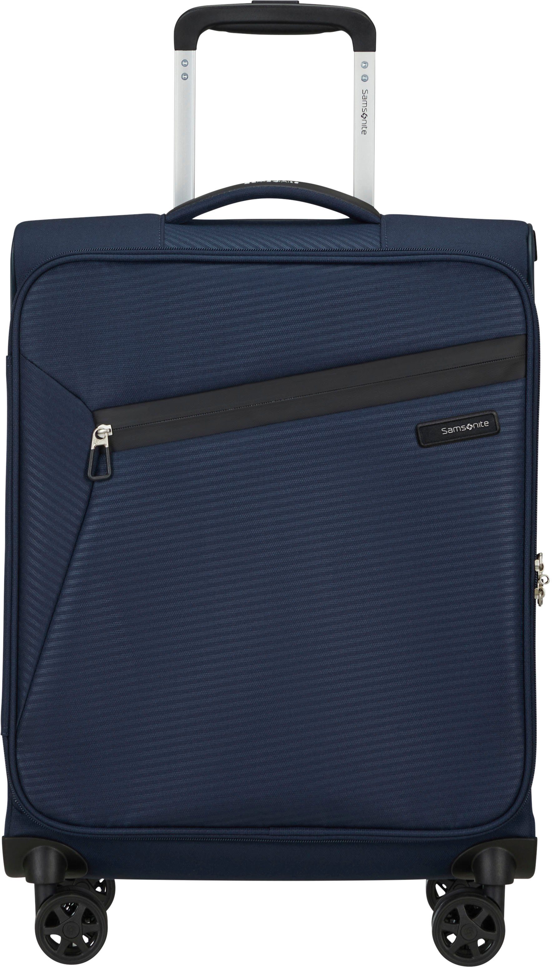 Samsonite Weichgepäck-Trolley Litebeam, midnight blue, 55 cm, 4 Rollen