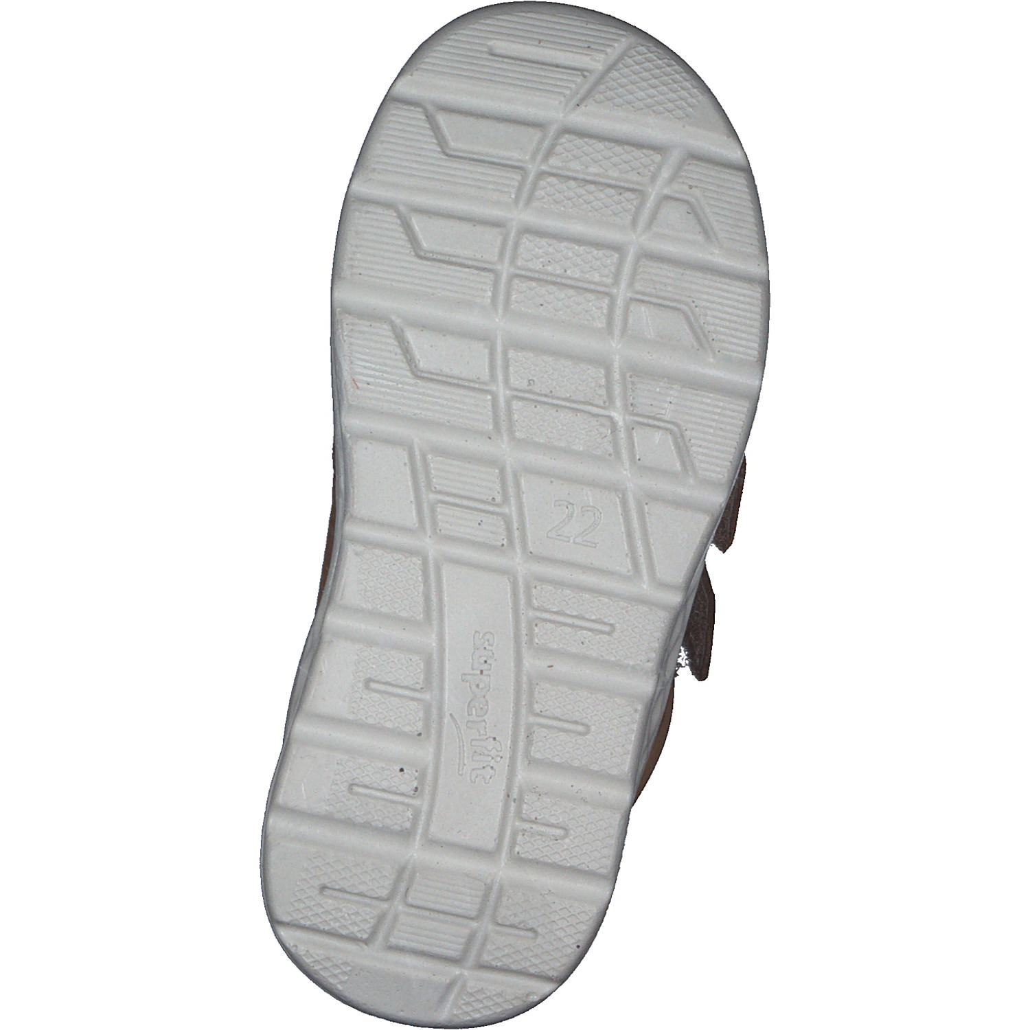 Superfit BREEZE 00363 M, Lauflernschuhe, Kinder, BRAUN/GELB