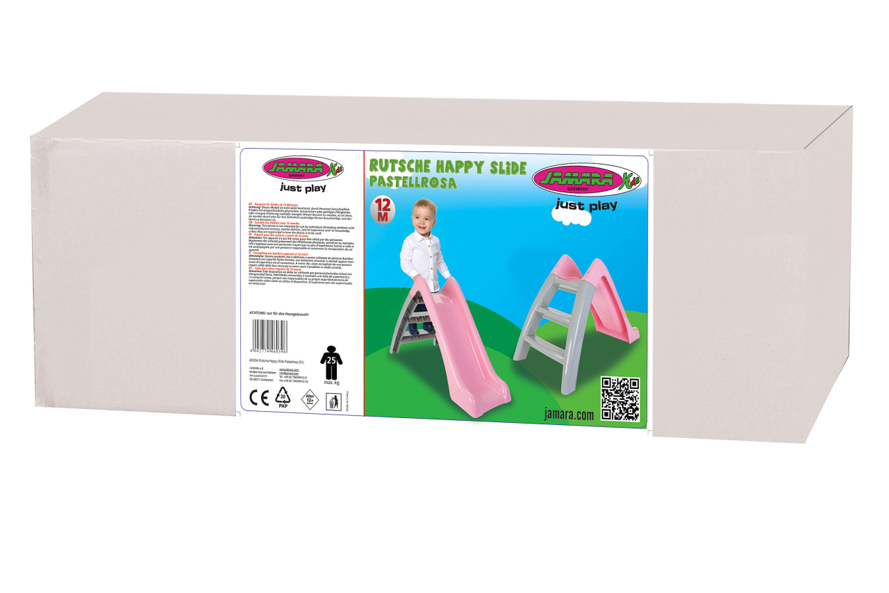 Jamara e.K. JAMARA Rutsche Happy Slide pastellrosa