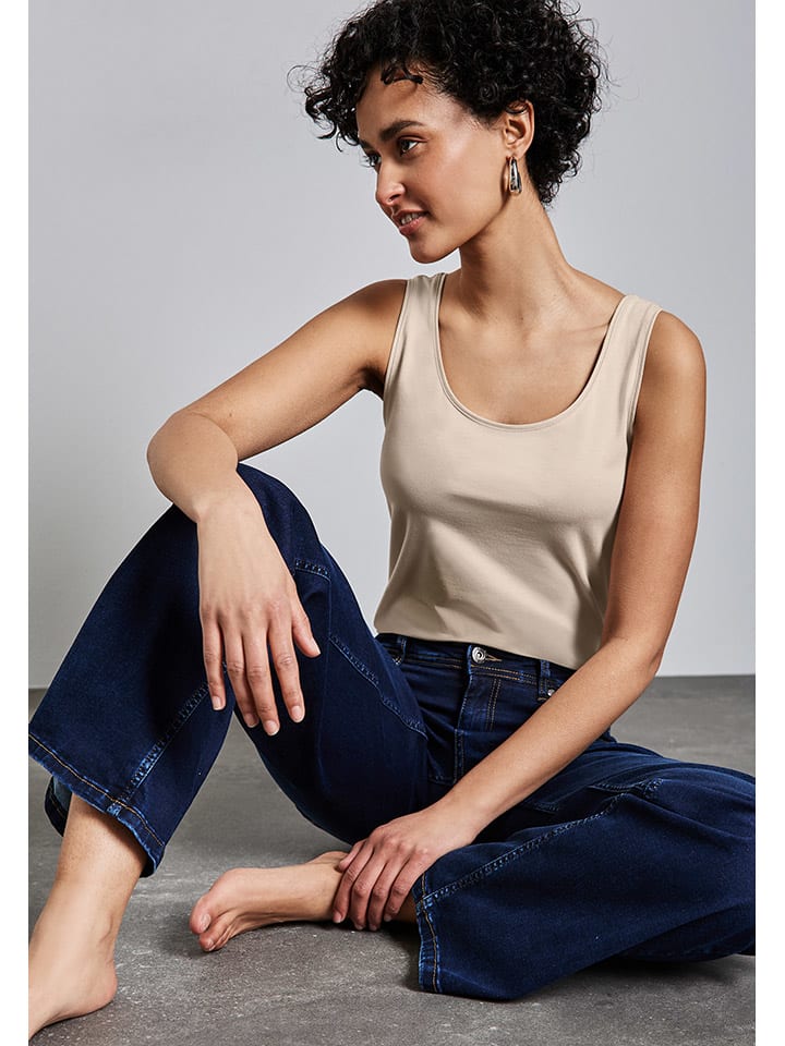 Street One Top in Beige günstig kaufen