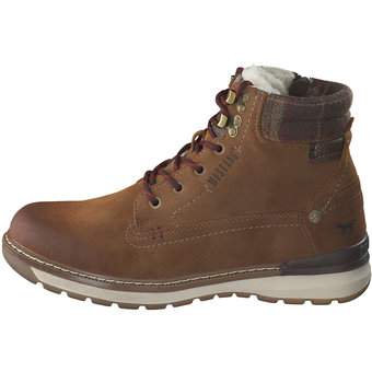 Mustang Schnür Boots in braun