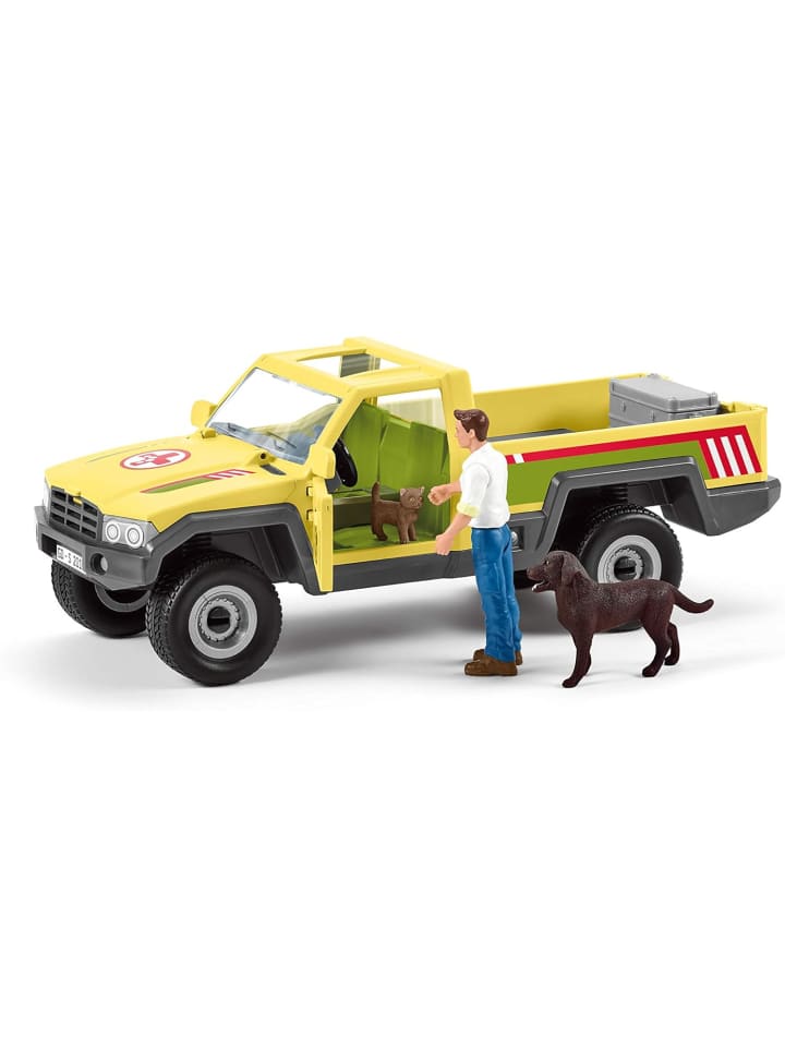 Schleich 42503 - Tierfiguren Farm World - Tierarztbesuch auf dem Bauernhof in bunt günstig kaufen onesize