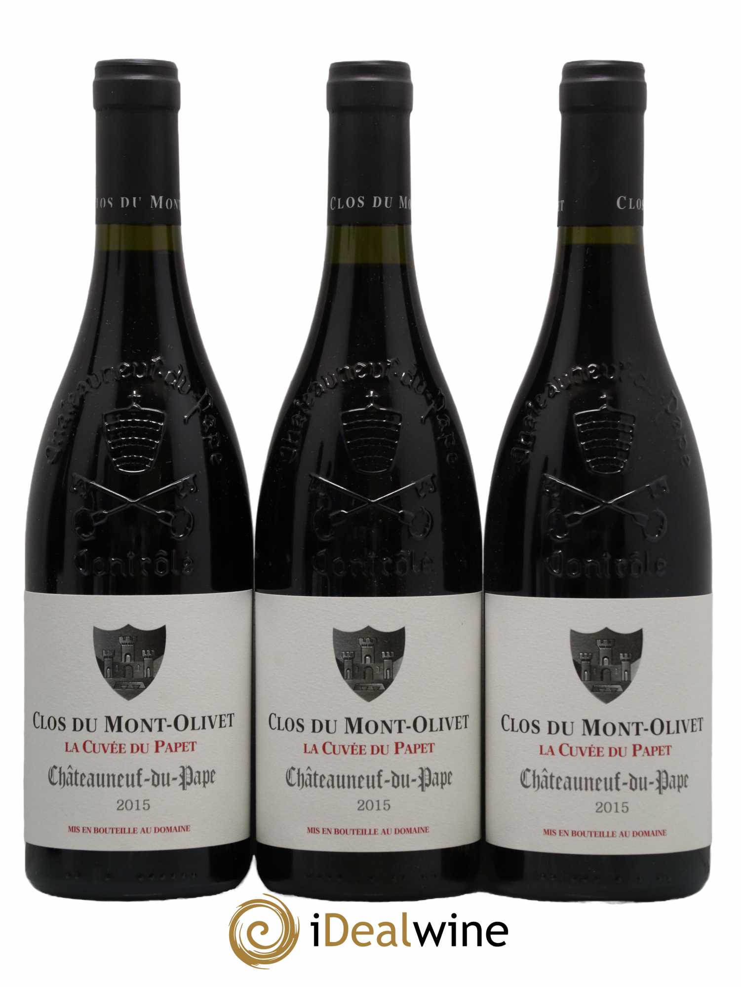 Châteauneuf-du-Pape Clos du Mont-Olivet  2015 - Lot de 6 Bouteilles