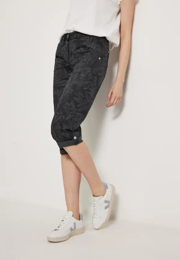 CECIL Casual Fit Hose mit Print