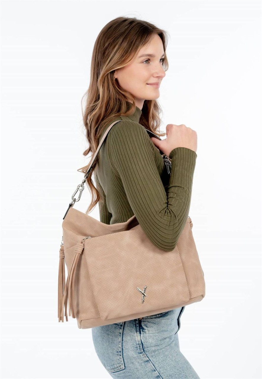 SURI FREY Handtaschen taupe Patty