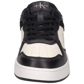 Calvin Klein Basket Cupsole Low Lace Cor in schwarz