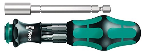Wera 05073240001 Kraftform Kompakt 28 SB porte-embouts à main avec magasin d'embouts