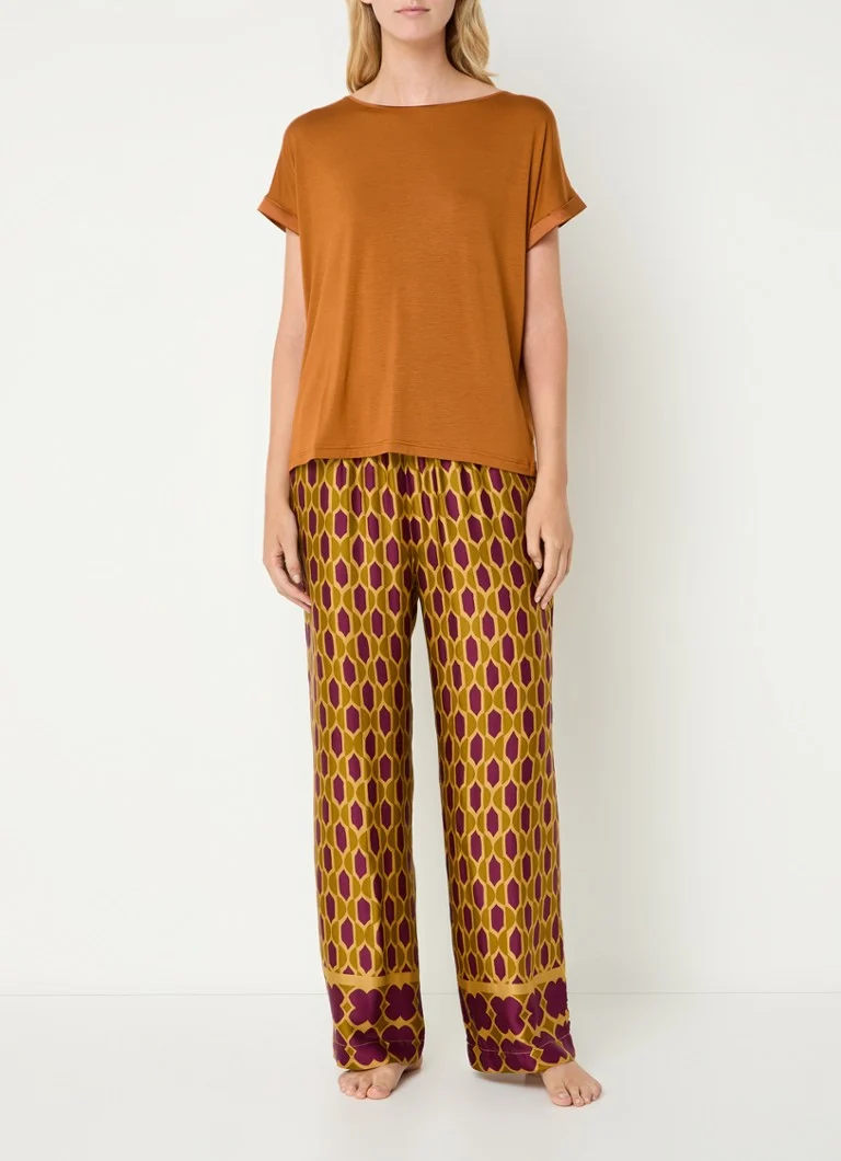 Mey Pure Chic lounge top with boat neck