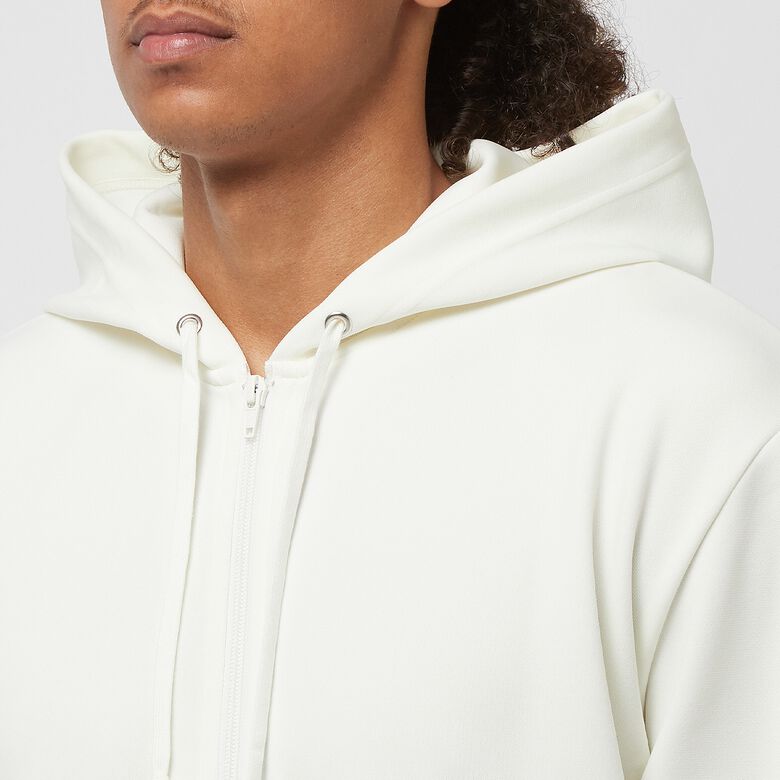 Comme des Garcons Play x The Artist Invader Hooded Zip Sweatshirt white