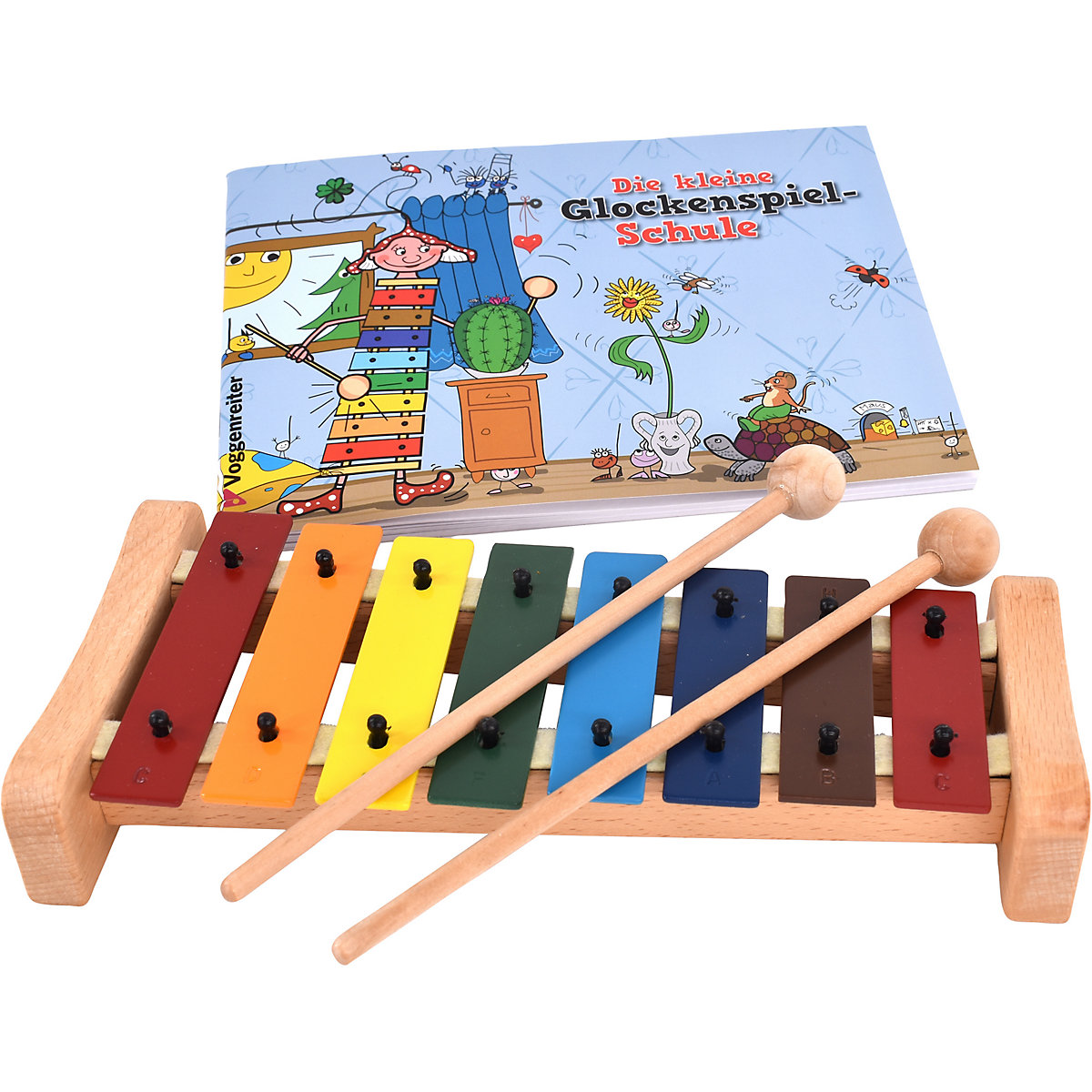 Das bunte Glockenspiel-Set