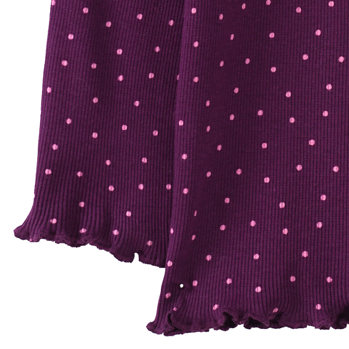 Mädchen Rollkragenshirt mit Punkten