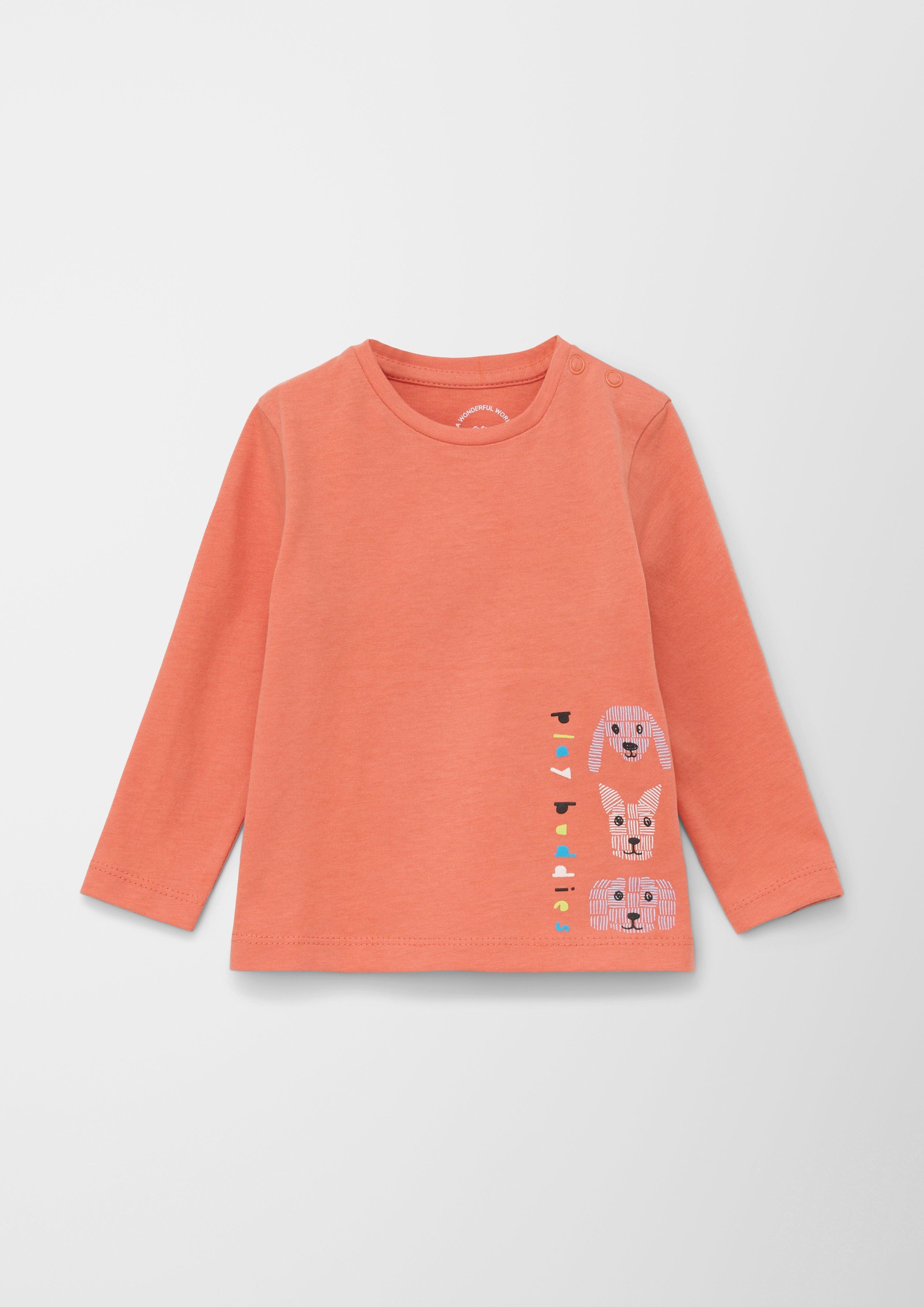 Longsleeve mit Frontprint  2125050-2371