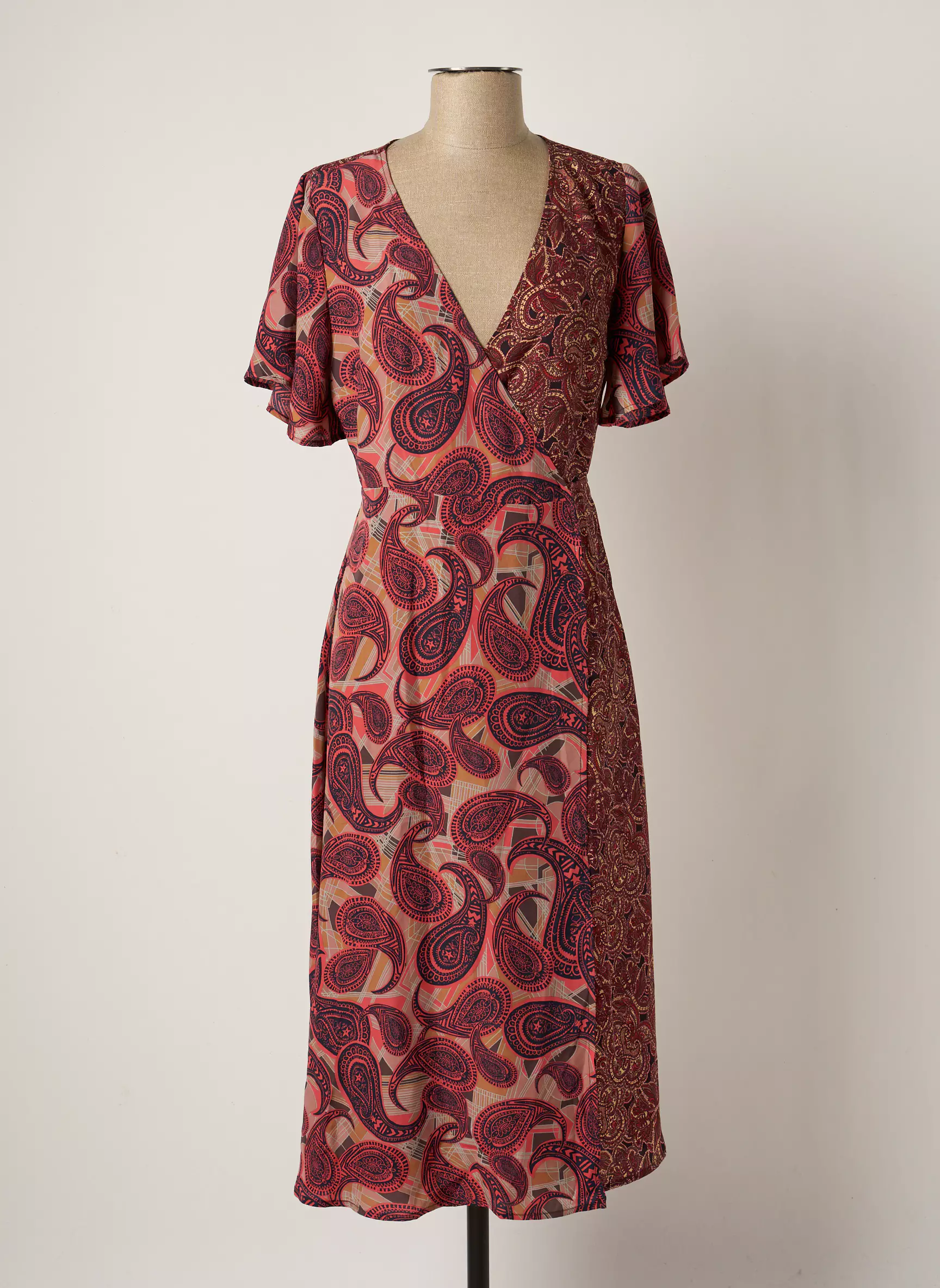 Only Robes Mi Longues Femme couleur noir