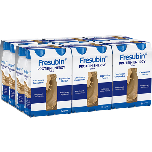 FRESUBIN PROTEIN Energy DRINK Cappuccino Trinkfl.  6X4X200 ml  Lösung
