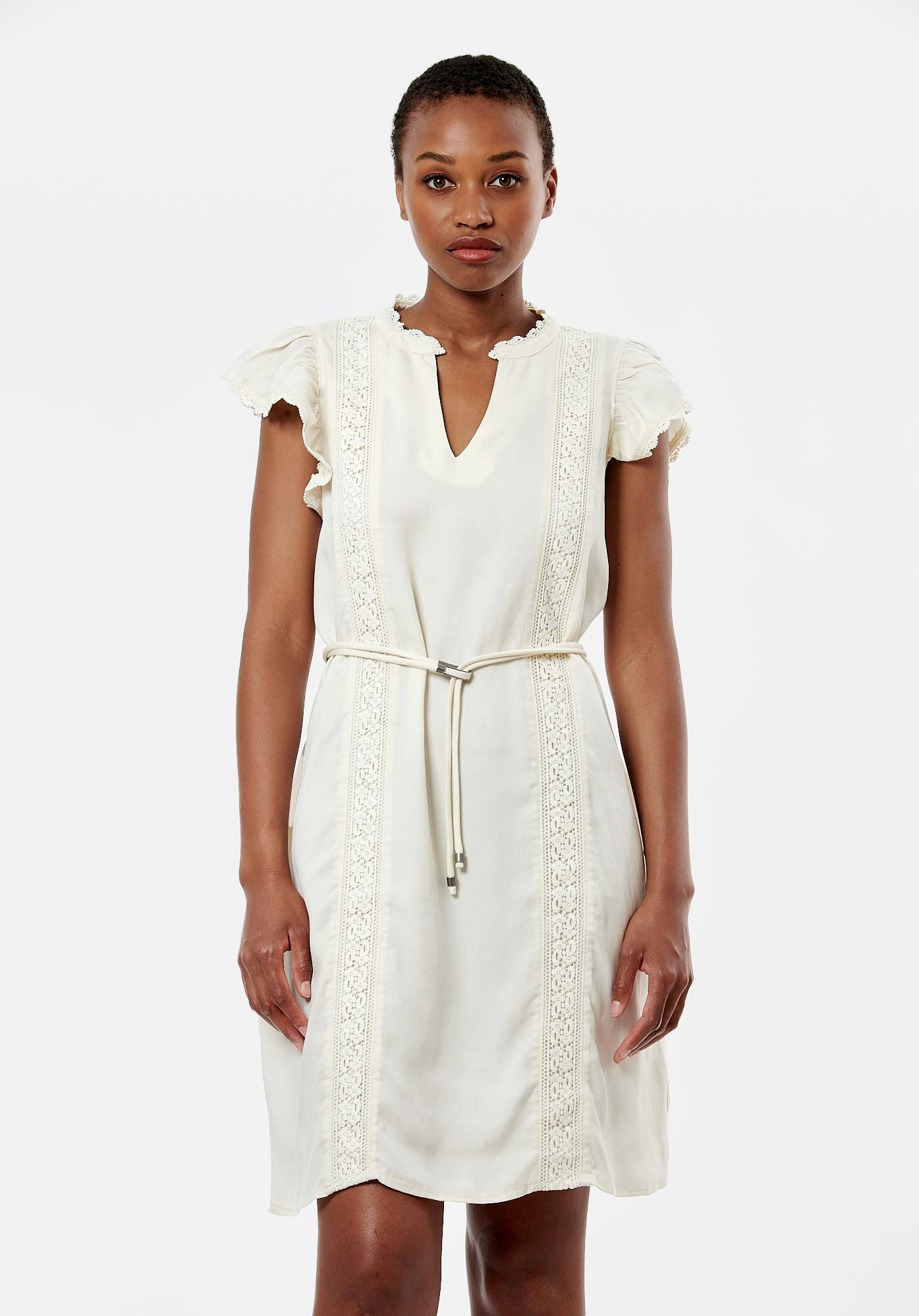BRIT   Robe écru femme