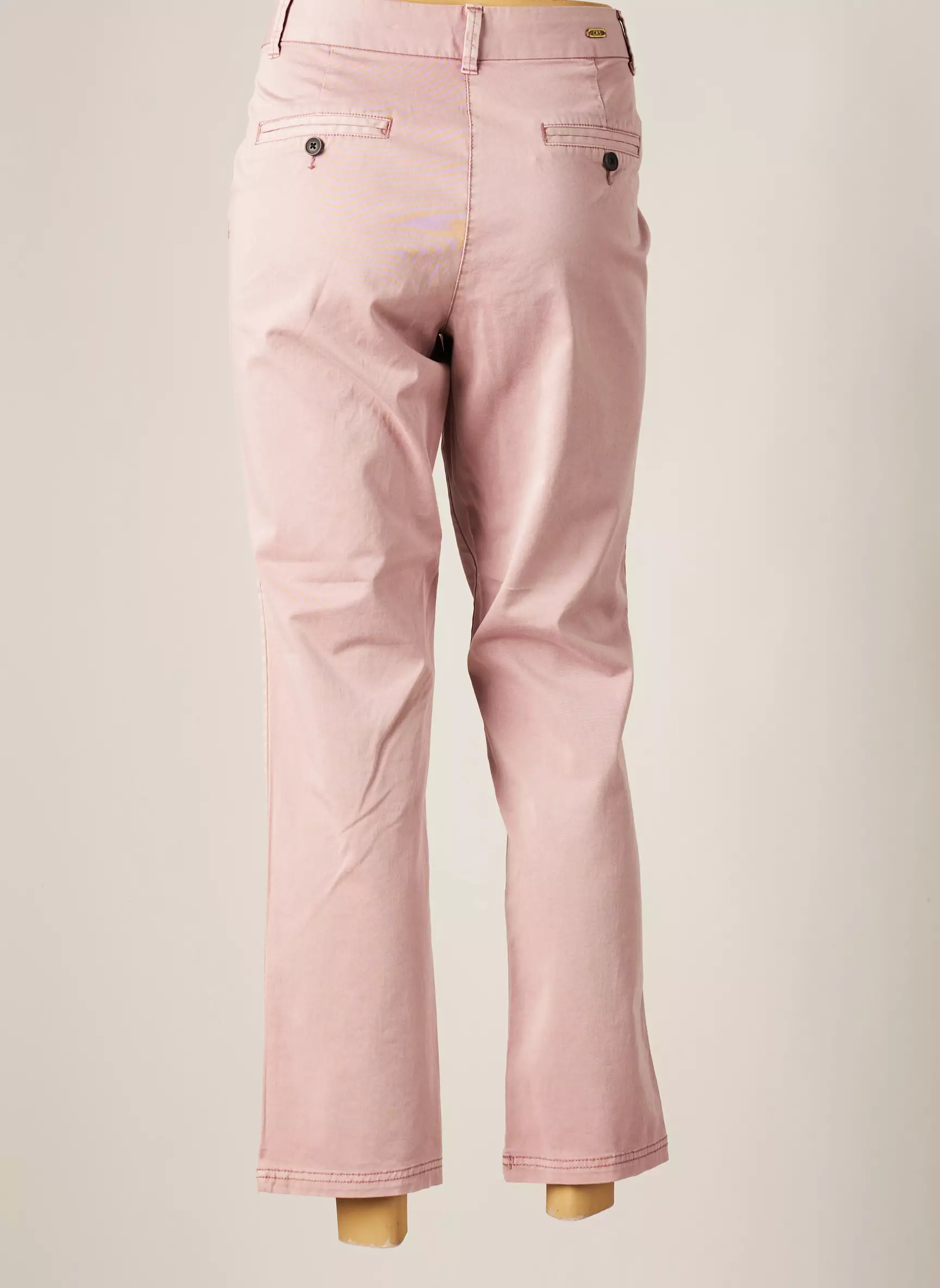 Wmn Pantalons Chino Femme couleur rose
