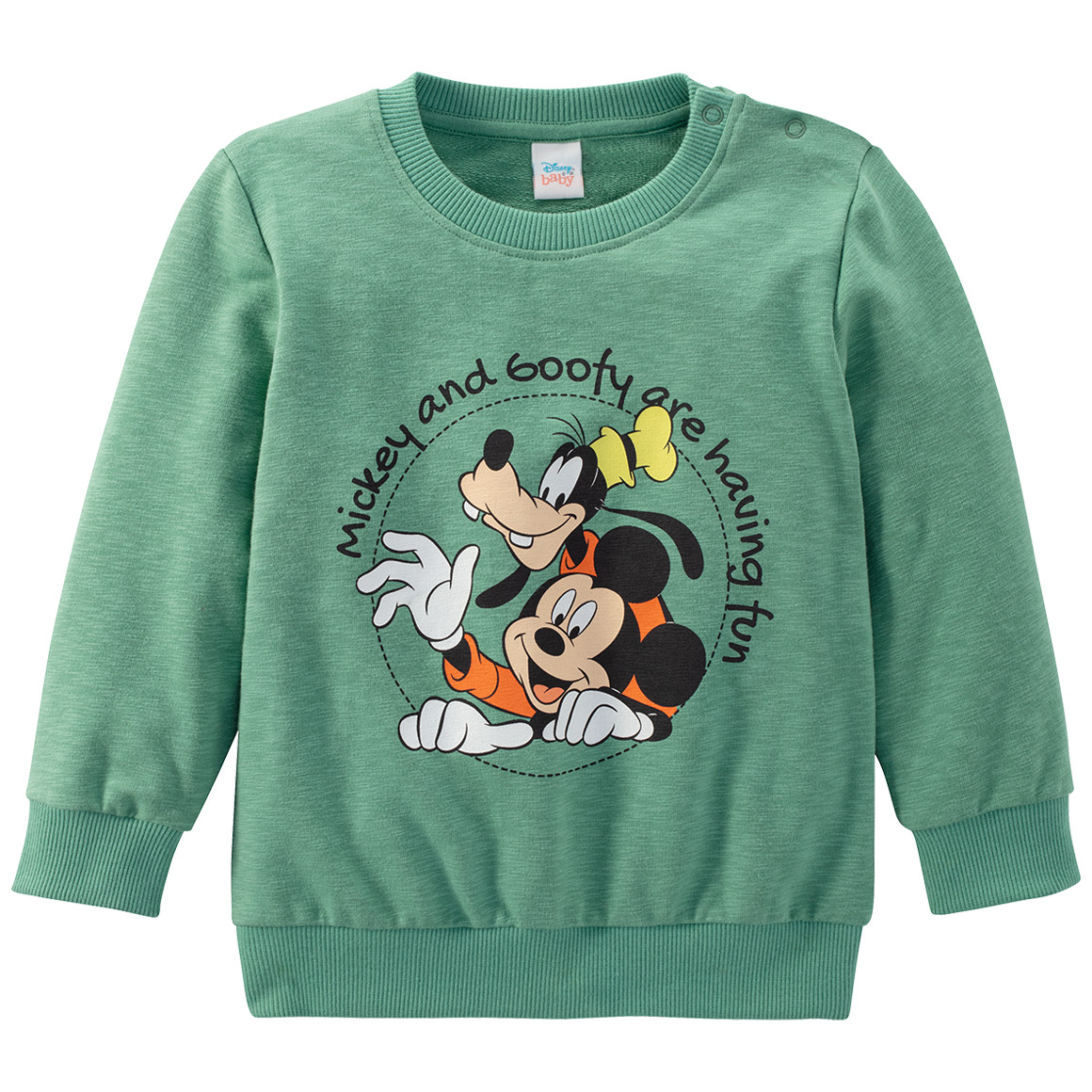 Micky Maus Sweatshirt mit großem Print