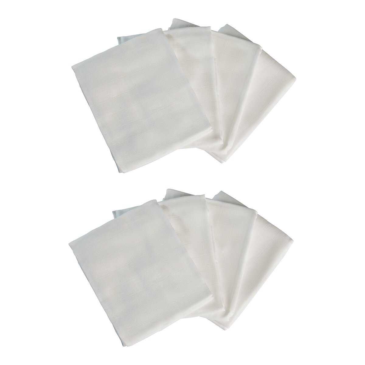 10er-Pack Mullwindeln 80x80 cm