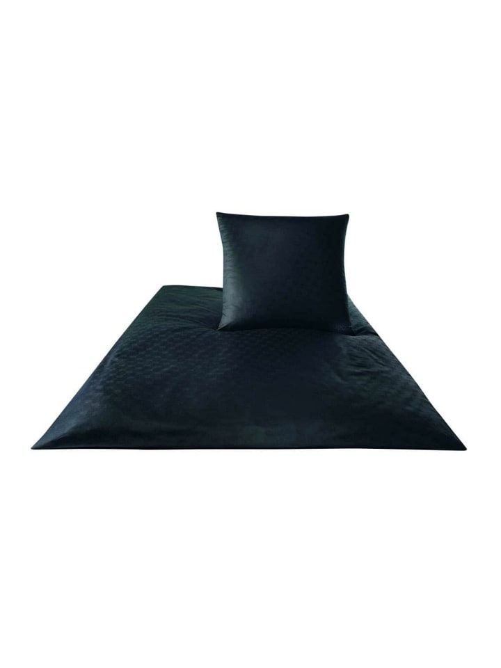 JOOP! Bettwäsche Cornflower schwarz in schwarz günstig kaufen
